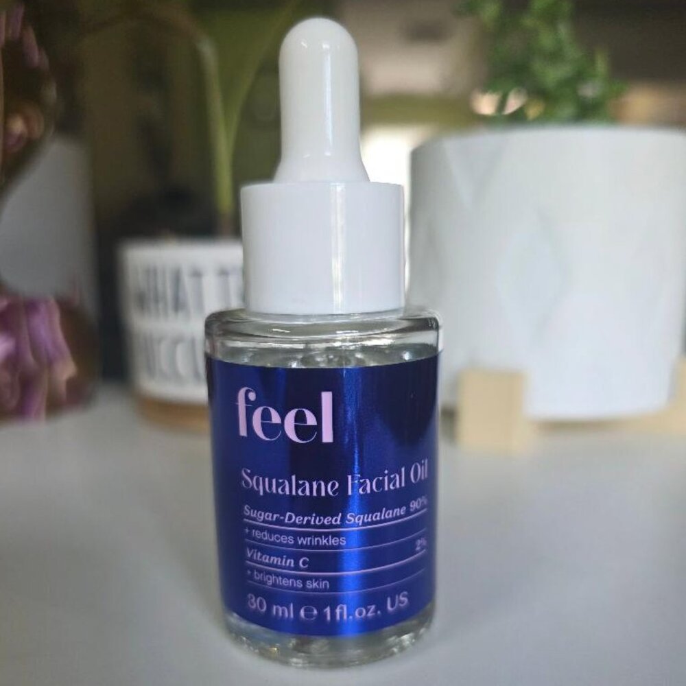 Squalane Facial Oil 90% Sugar-Derived Squalane 30ml